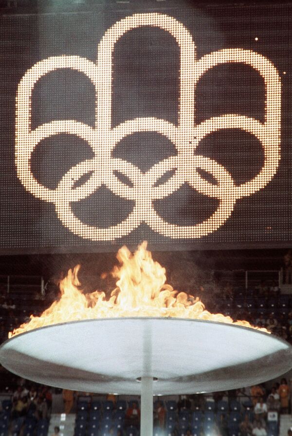 La flamme olympique des JO 1976 de Montréal La flamme olympique des JO 1976 de Montréal - Sputnik Afrique