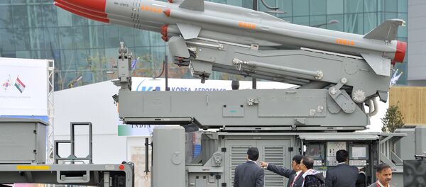 Un missile sol-air indien Akash - Sputnik Afrique