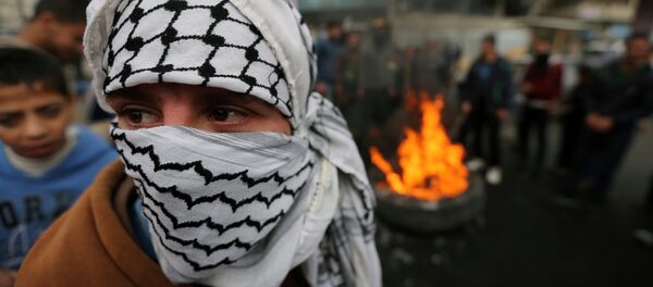 Protestataires palestiniens - Sputnik Afrique
