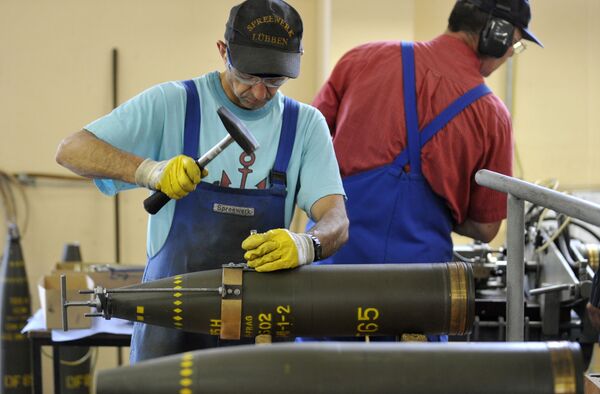 La destruction de sous-munitions en Allemagne La destruction de sous-munitions en Allemagne - Sputnik Afrique