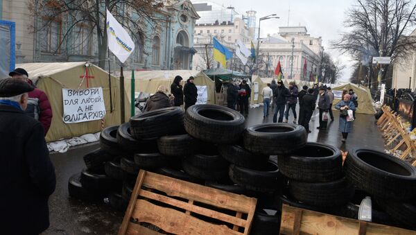Protestations à Kiev - Sputnik Afrique