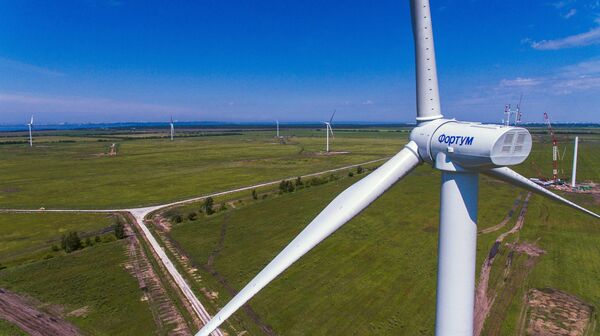 Un éolien près d'Ulyanovsk Un éolien près d'Ulyanovsk - Sputnik Afrique