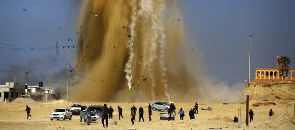 Une frappe militaire israélienne Une frappe militaire israélienne - Sputnik Afrique