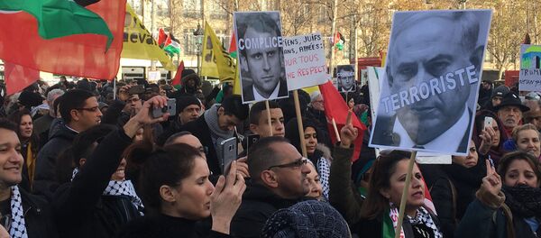 Paris manifeste contre la décision de Trump sur Jérusalem - Sputnik Afrique