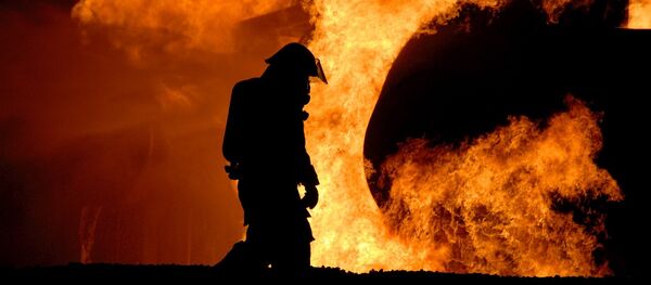 Un pompier - Sputnik Afrique