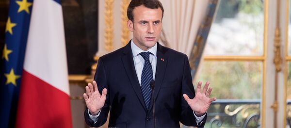 Emmanuel Macron, presidente de Francia - Sputnik Afrique