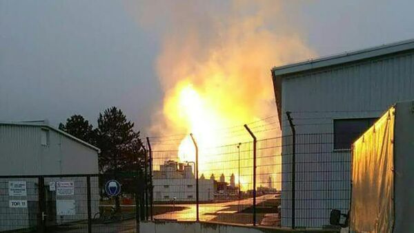 Explosion de gaz à Baumgarten - Sputnik Afrique
