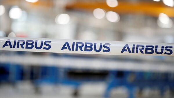 The logo of Airbus - Sputnik Afrique