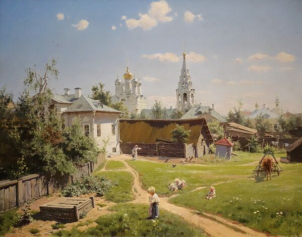 Vassili Polenov. Cour à Moscou. 1878 - Sputnik Afrique