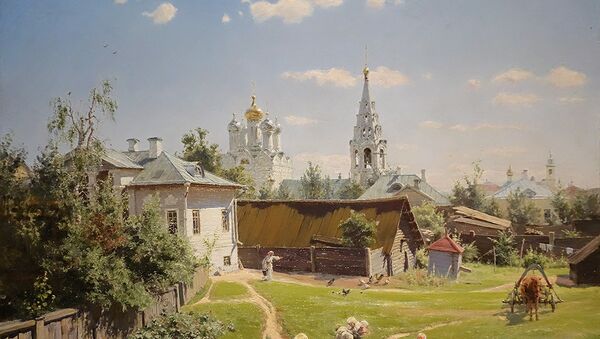 Vassili Polenov. Cour à Moscou. 1878 - Sputnik Afrique