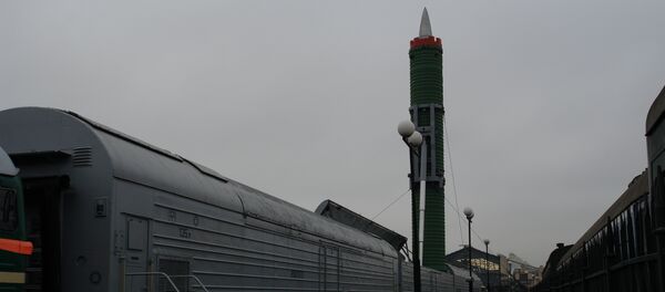 Military railway missile complex 15P961 Molodets with intercontinental missile 15ZH61 (RT-23 UTTH, SS-24 SCALPEL) - Sputnik Afrique
