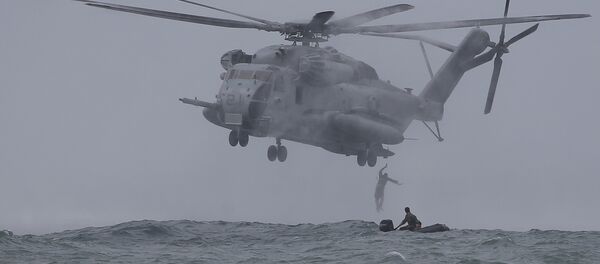 A CH-53 Super Stallion helicopter - Sputnik Afrique