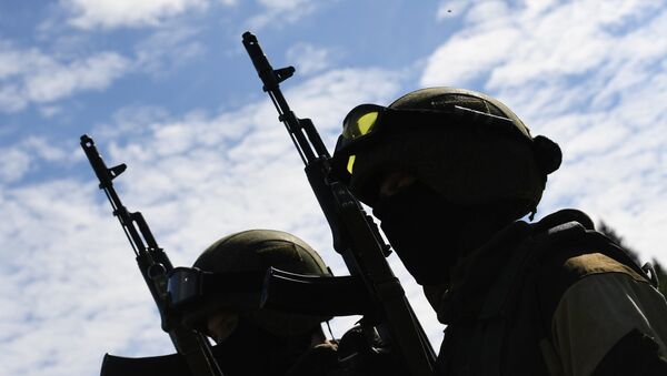 Militaires de la Garde nationale russe - Sputnik Afrique