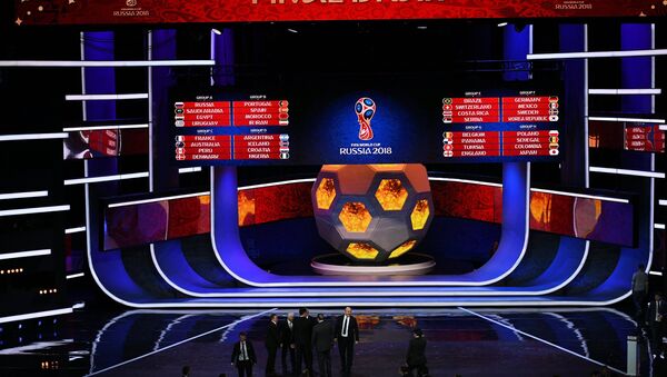 Официальная жеребьевка чемпионата мира по футболу 2018 - Sputnik Afrique