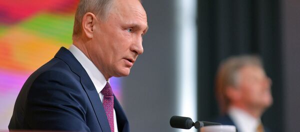 Grande conférence de presse de Vladimir Poutine - Sputnik Afrique