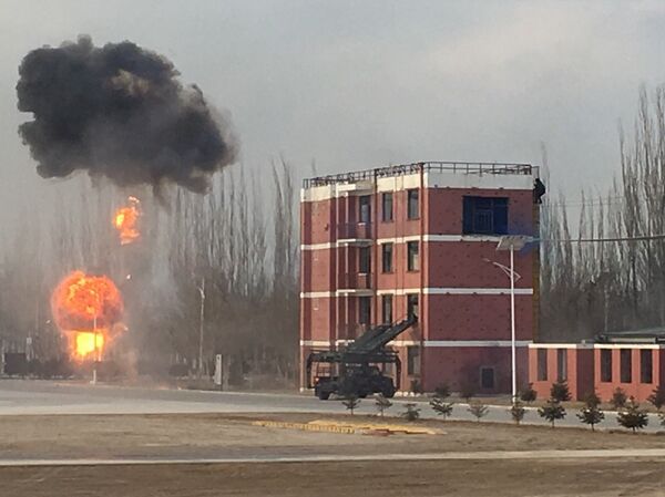 Manœuvres antiterroristes russo-chinoises en Chine - Sputnik Afrique