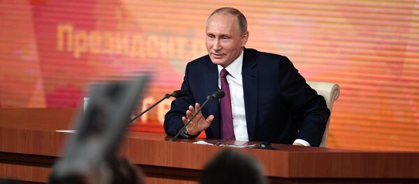 Grande conférence de presse de Vladimir Poutine - Sputnik Afrique