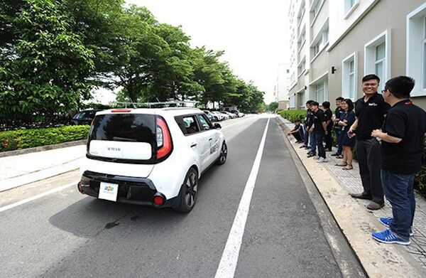 Voiture sans conducteur FPT Software Voiture sans conducteur FPT Software - Sputnik Afrique