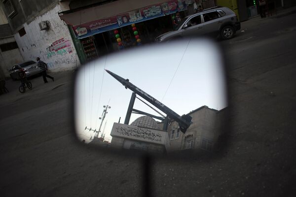 des roquettes artisanales Qassam des roquettes artisanales Qassam - Sputnik Afrique