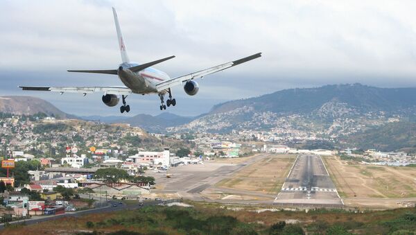 Aeropuerto de Toncontín en Tegucigalpa, Honduras - Sputnik Afrique