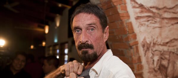 John McAfee - Sputnik Afrique