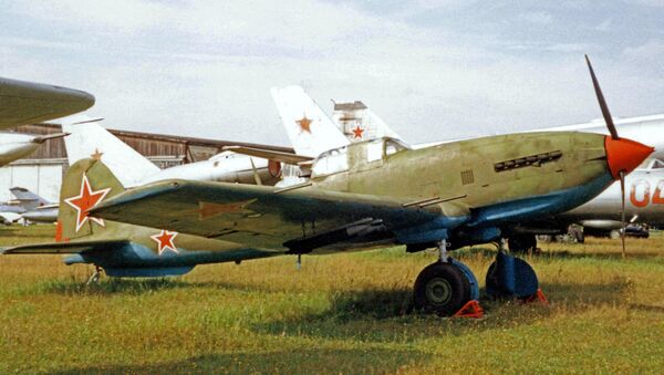 Ilyushin Il-10M in Soviet AF markings preserved at the Monino museum near Moscow - Sputnik Afrique