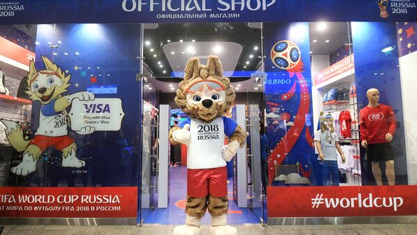La tienda oficial del Mundial de Fútbol de Rusia 2018 - Sputnik Afrique