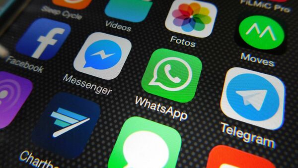 Aplicaciones de Whatsapp, Facebook Messenger, Telegram - Sputnik Afrique