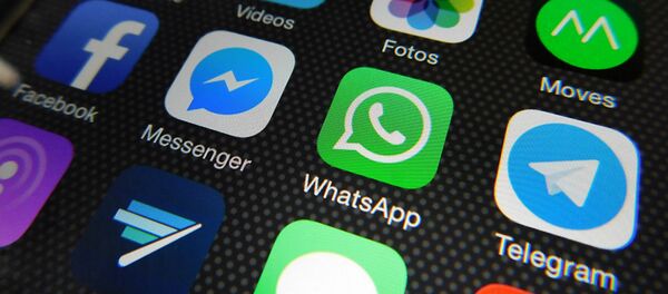 Aplicaciones de Whatsapp, Facebook Messenger, Telegram - Sputnik Afrique