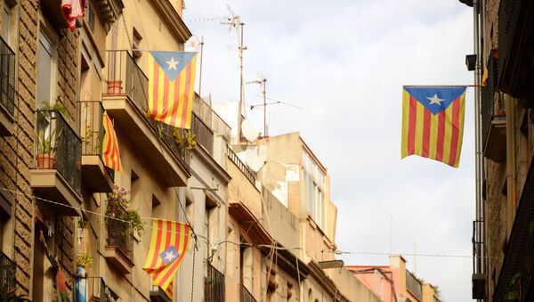 Предвыборная агитация в Каталонии - Sputnik Afrique