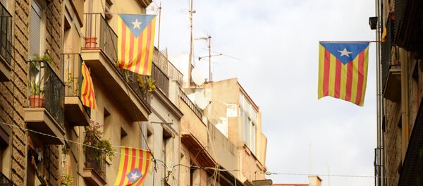 Предвыборная агитация в Каталонии - Sputnik Afrique