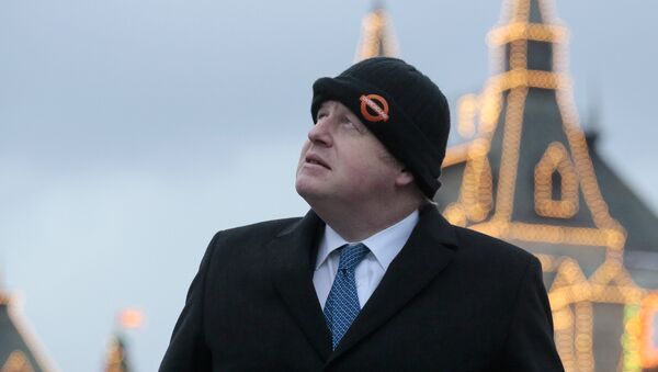 Boris Johnson à Moscou - Sputnik Afrique