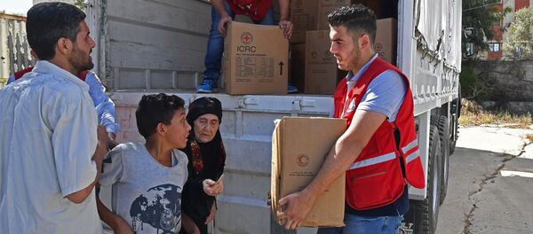 Aides humanitaires, Syrie - Sputnik Afrique
