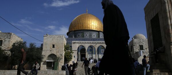 La mosquée Al-Aqsa et le dôme du Rocher à Jérusalem - Sputnik Afrique