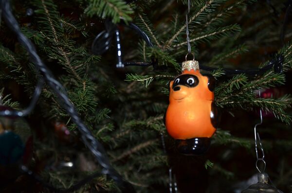 Décoration de sapin - Winnie l'ourson, personnage d'un dessin animé soviétique - Sputnik Afrique