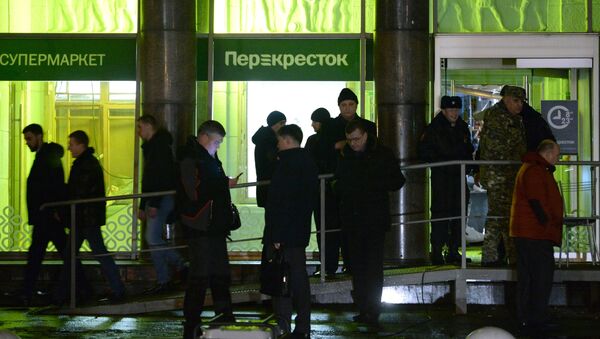 Взрыв в магазине Перекресток в Санкт-Петербурге - Sputnik Afrique