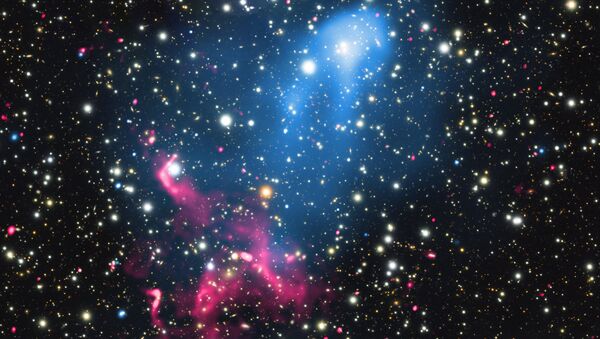 Galáxias Abell 3411 e Abell 3412 - Sputnik Afrique
