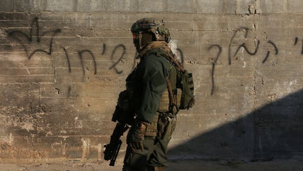 Militar israelí en Cisjordania (archivo) - Sputnik Afrique