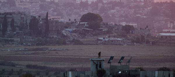 La frontière entre Israël et la bande de Gaza - Sputnik Afrique