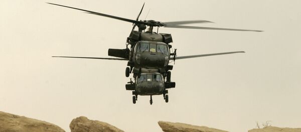Des hélicoptères américains - Sputnik Afrique