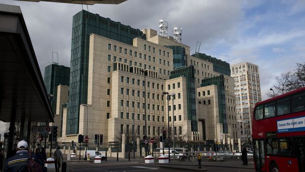 A general view shows the MI6 building in London, Thursday, March 5, 2015. - Sputnik Afrique