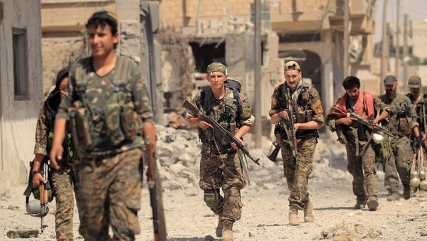 Les combattants des Forces démocratiques syriennes (FDS) - Sputnik Afrique