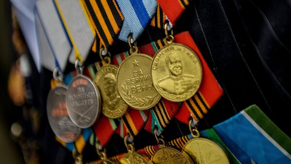 Médailles d'un vétéran de la Seconde Guerre mondiale - Sputnik Afrique