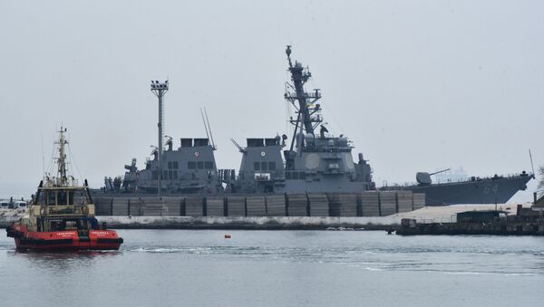 Le destroyer américain USS Carney est arrivé au port d’Odessa - Sputnik Afrique