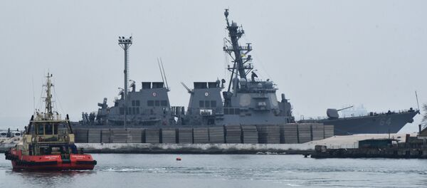 Le destroyer américain USS Carney - Sputnik Afrique