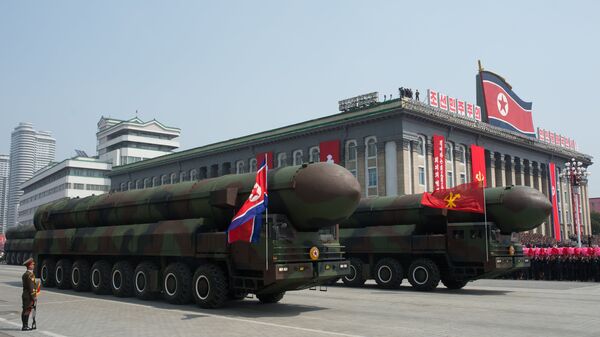 Un missile balistique nord-coréen - Sputnik Afrique
