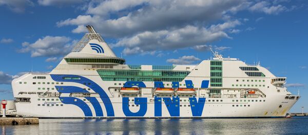 Ferry Rhapsody de la empresa italiana GNV Ferry Rhapsody de la empresa italiana GNV - Sputnik Afrique