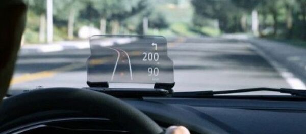 Affichage tête haute pour voiture - Sputnik Afrique