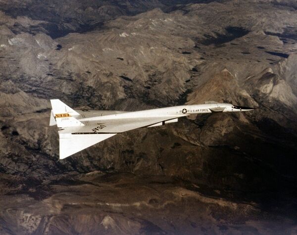 Un XB-70 de la NASA en 1968. - Sputnik Afrique