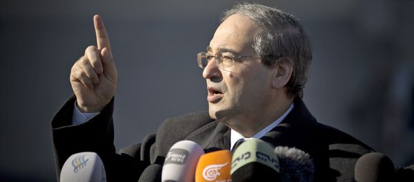 Le vice-ministre syrien des Affaires étrangères Faisal Mekdad - Sputnik Afrique